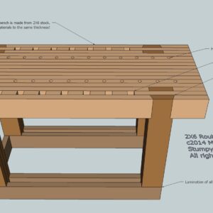 Router Table Multi-Sled  Stumpy Nubs Woodworking Journal