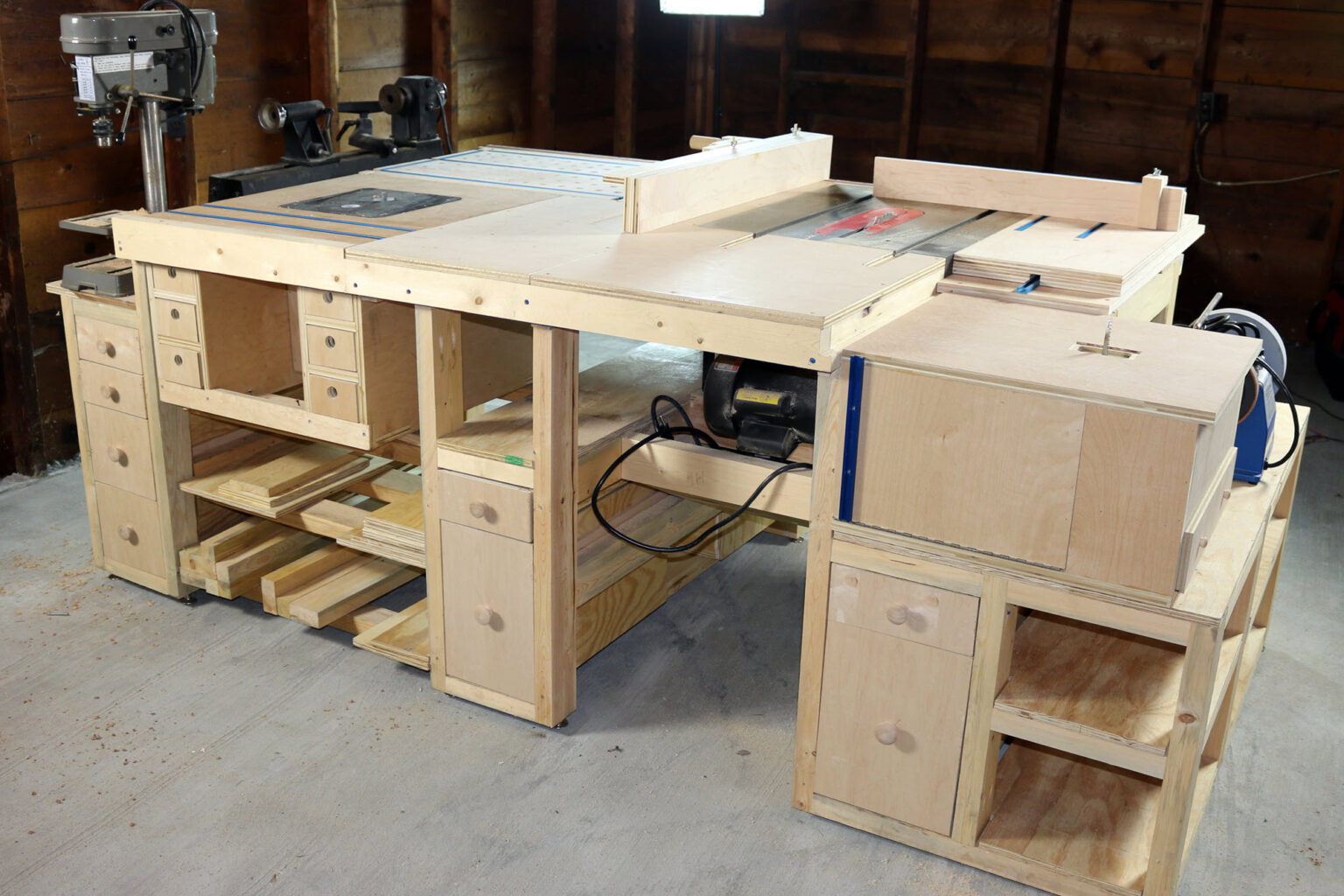 Table Saw Workstation | Stumpy Nubs Woodworking Journal