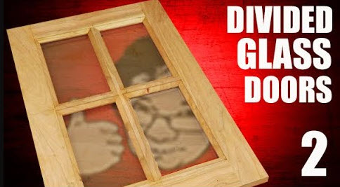 How To Make Divided Glass Cabinet Doors Stumpy Nubs Woodworking Journal